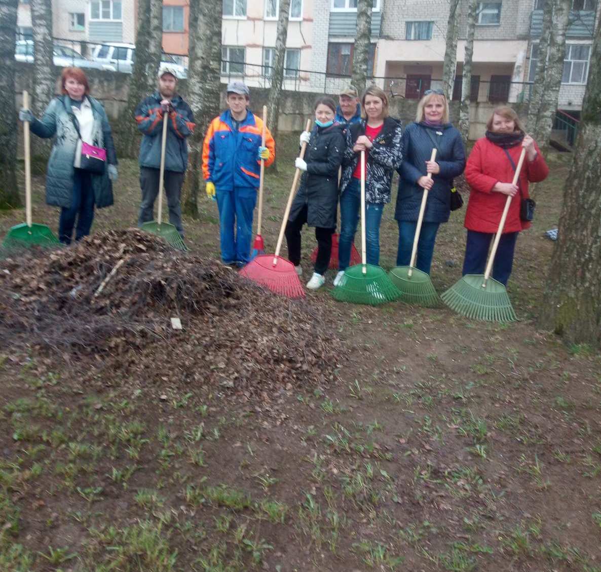 Проведение субботника проект